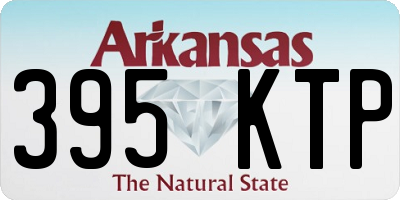AR license plate 395KTP