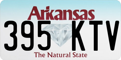 AR license plate 395KTV