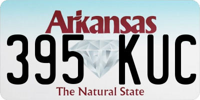 AR license plate 395KUC