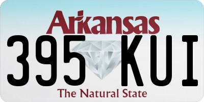 AR license plate 395KUI