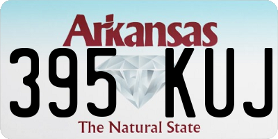 AR license plate 395KUJ