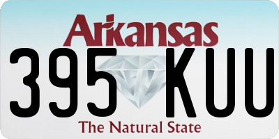 AR license plate 395KUU