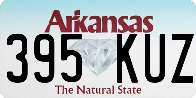 AR license plate 395KUZ