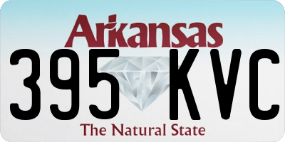 AR license plate 395KVC
