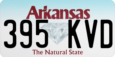 AR license plate 395KVD