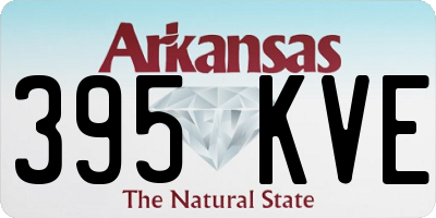 AR license plate 395KVE