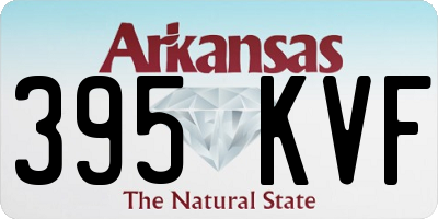 AR license plate 395KVF
