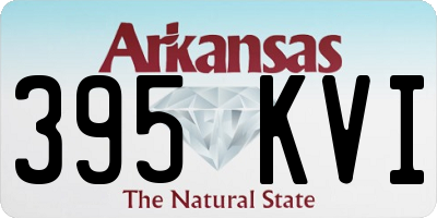 AR license plate 395KVI