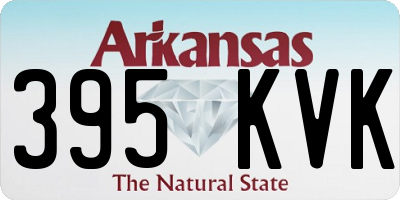AR license plate 395KVK
