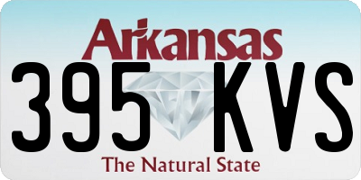 AR license plate 395KVS