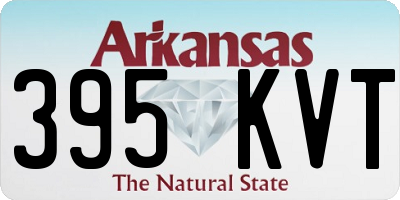 AR license plate 395KVT