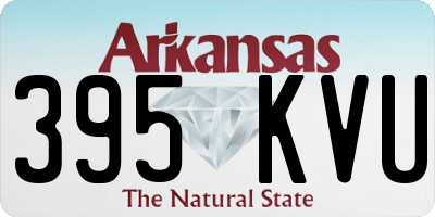 AR license plate 395KVU