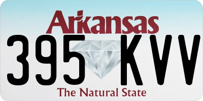 AR license plate 395KVV