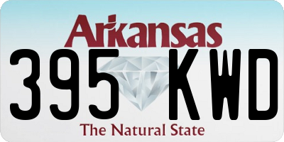 AR license plate 395KWD
