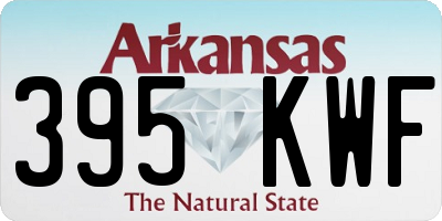 AR license plate 395KWF