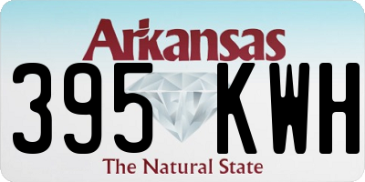 AR license plate 395KWH