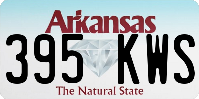 AR license plate 395KWS
