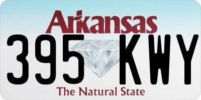 AR license plate 395KWY
