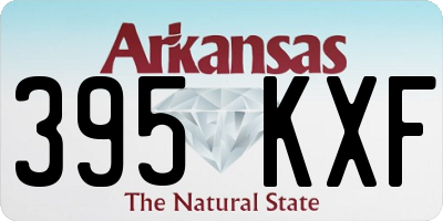 AR license plate 395KXF