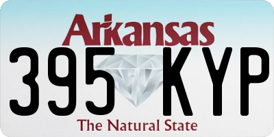AR license plate 395KYP