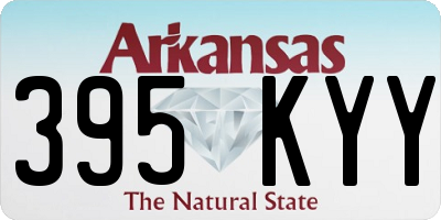 AR license plate 395KYY