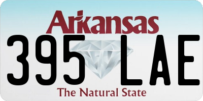 AR license plate 395LAE
