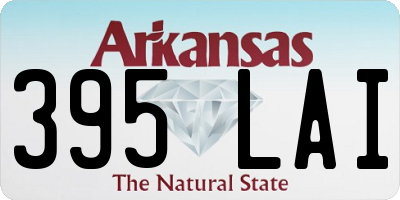 AR license plate 395LAI