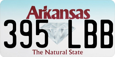 AR license plate 395LBB