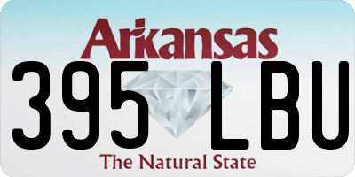 AR license plate 395LBU