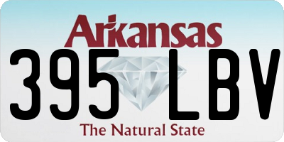 AR license plate 395LBV