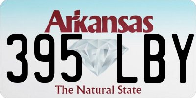 AR license plate 395LBY