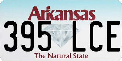 AR license plate 395LCE