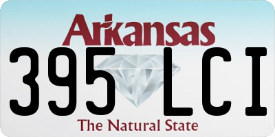 AR license plate 395LCI