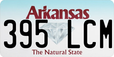 AR license plate 395LCM