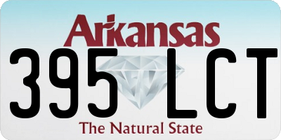AR license plate 395LCT