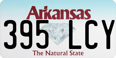 AR license plate 395LCY