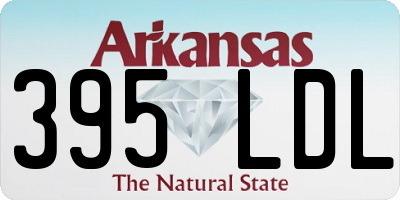 AR license plate 395LDL