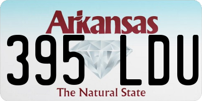 AR license plate 395LDU