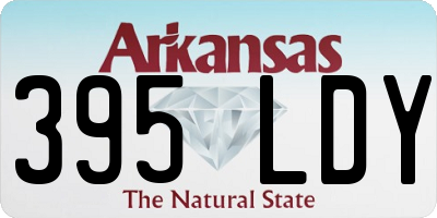 AR license plate 395LDY