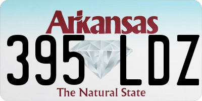 AR license plate 395LDZ