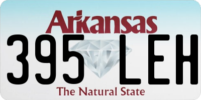 AR license plate 395LEH