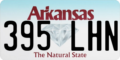 AR license plate 395LHN