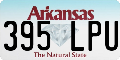 AR license plate 395LPU