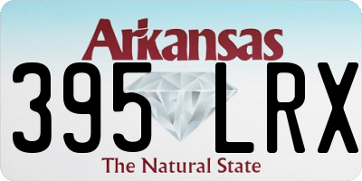 AR license plate 395LRX