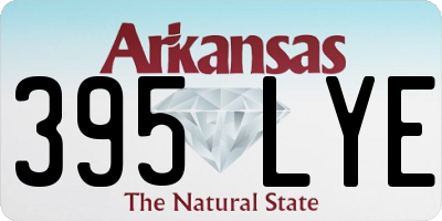 AR license plate 395LYE
