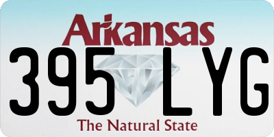 AR license plate 395LYG
