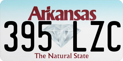 AR license plate 395LZC