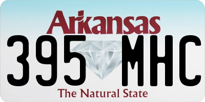 AR license plate 395MHC