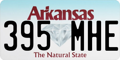 AR license plate 395MHE