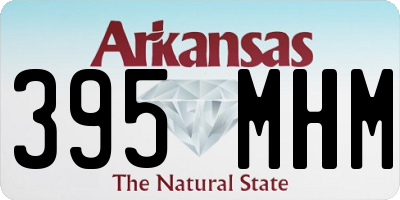 AR license plate 395MHM